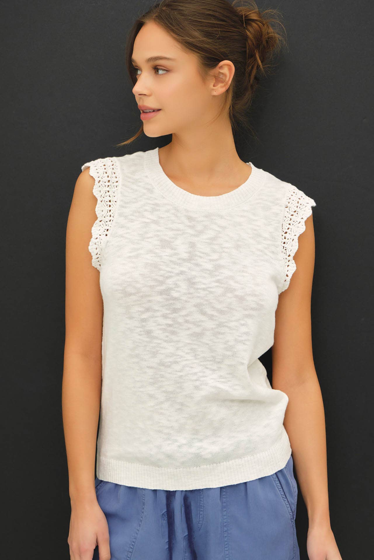 Clara Ruffle Sleeve Top