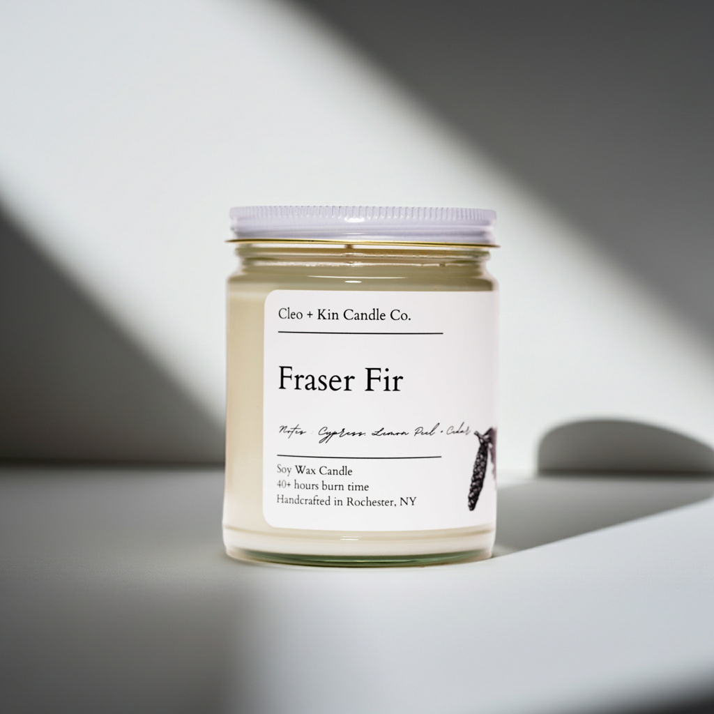Cleo + Kin Candle Fraser Fir