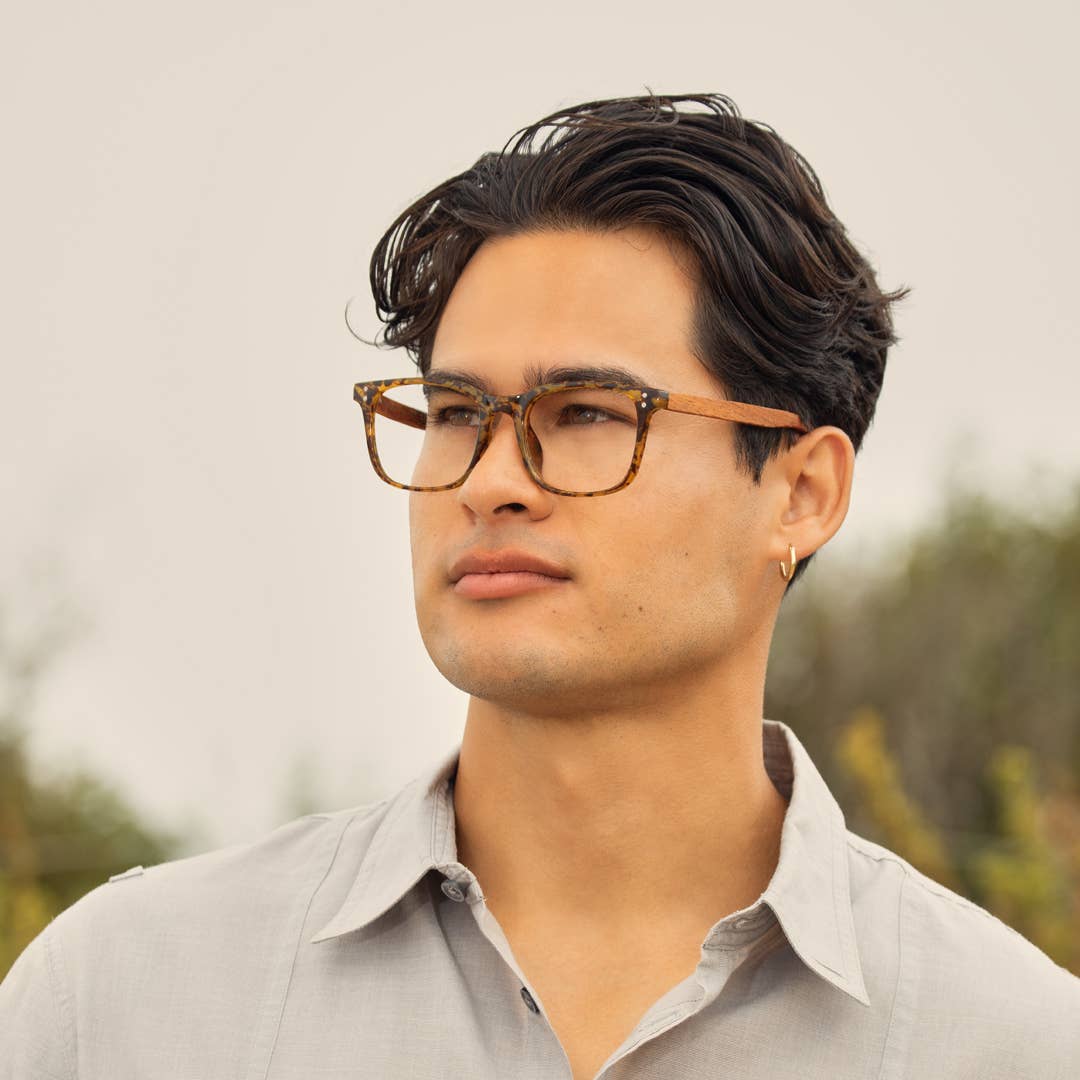 Nash Blue Light Readers - Brown Marble