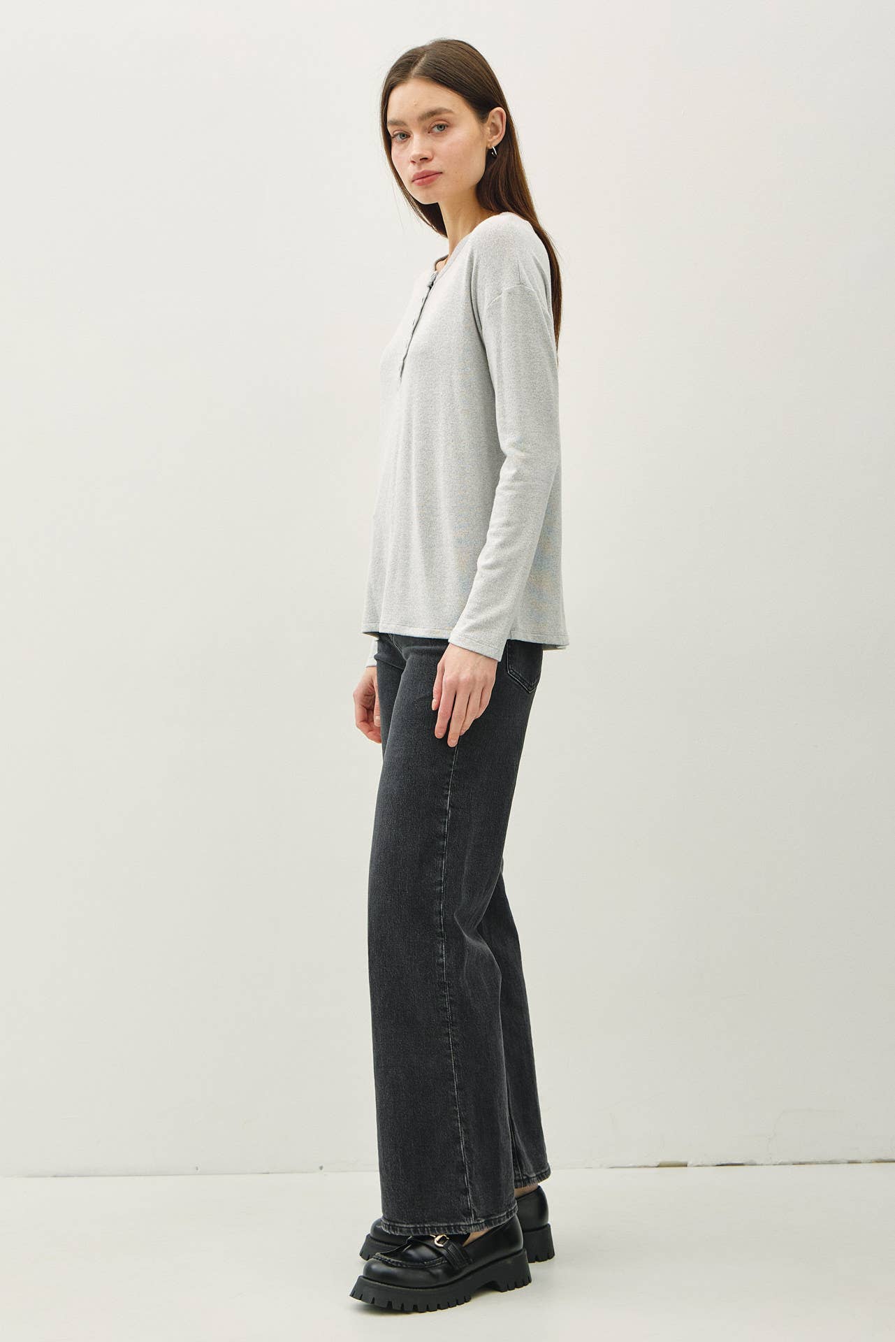 Sarah Hacci Henley Top