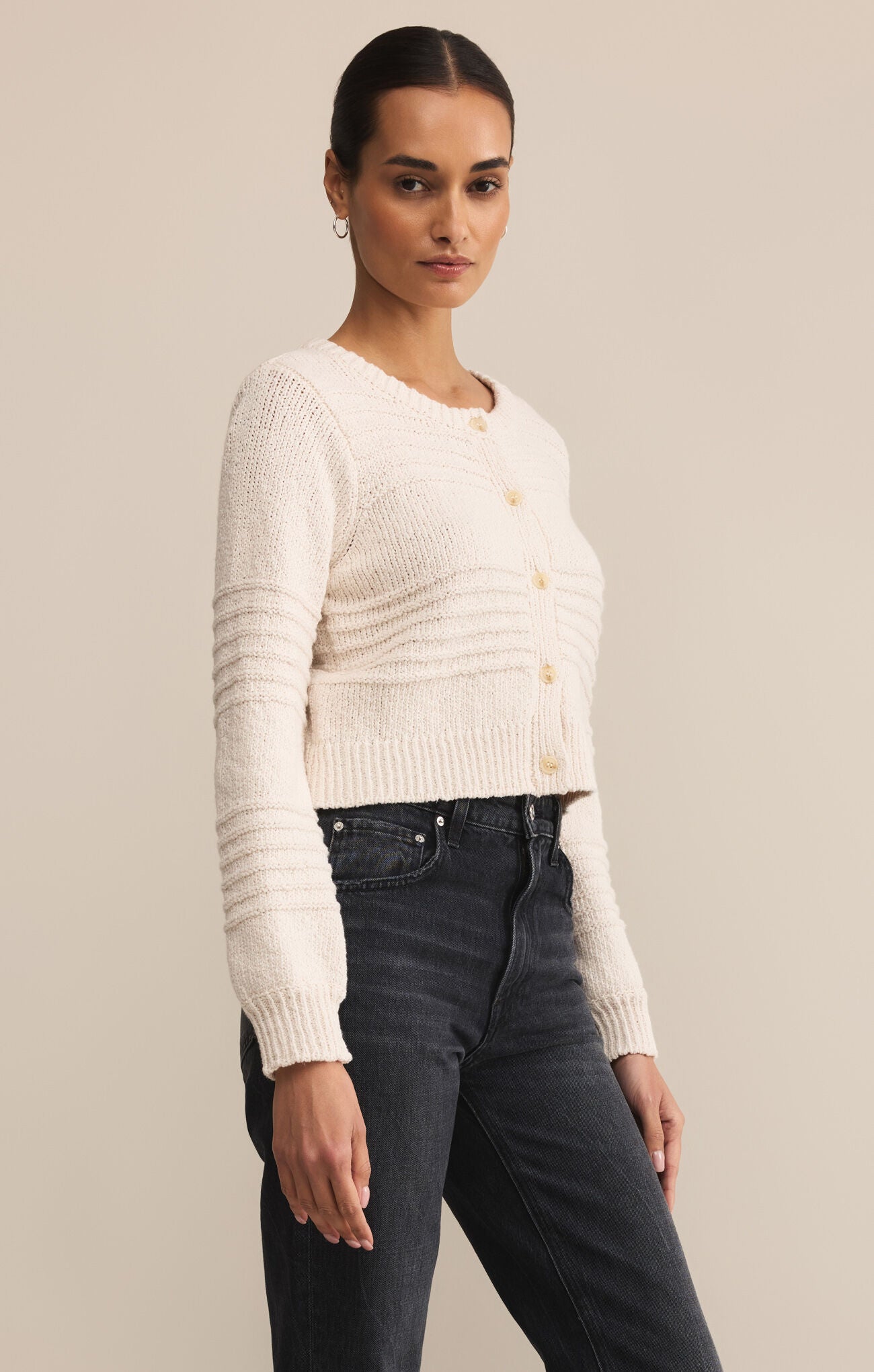Betsy Between The Lines Cardigan