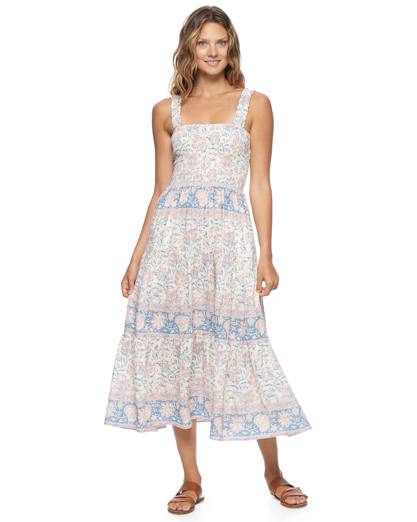 Francesca Floral Maxi Dress Large