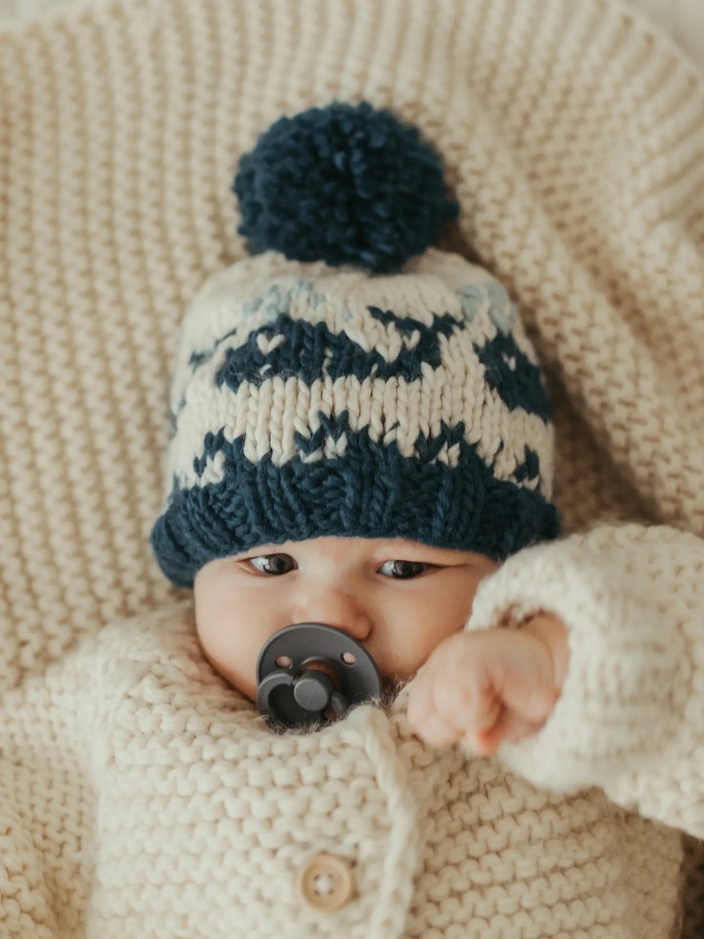 Whale Beanie Hat 0-6 M