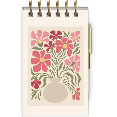 Spiral Note Pad -  Camellia