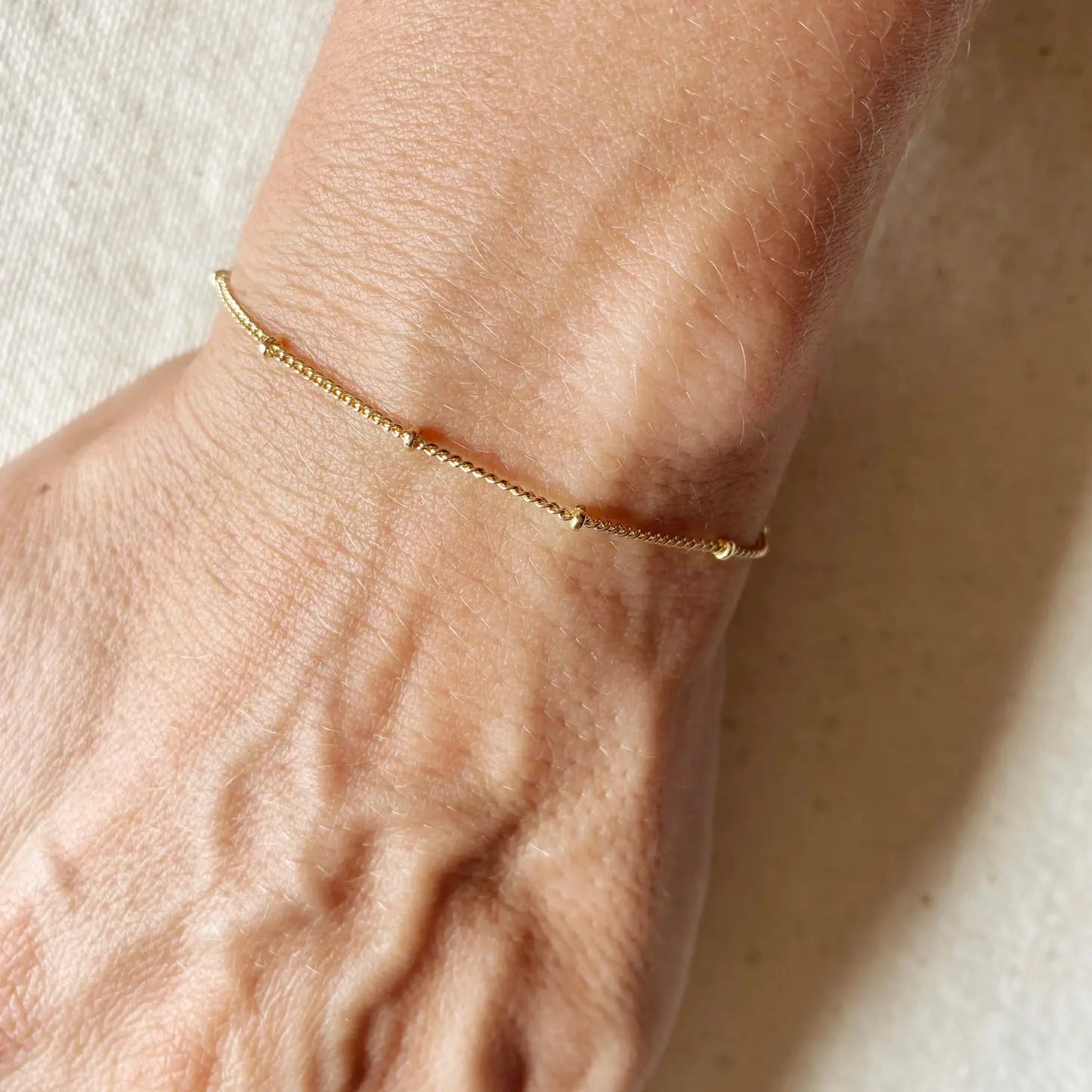 18k Gold Filled Bracelet - Satellite