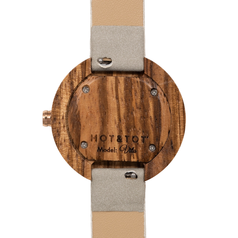 Sustainable Wood + Vegan Band Watch - Vita
