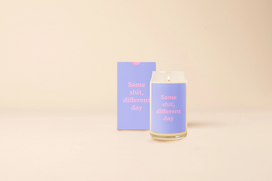 Glass Can Candle - Same Shit Different Day