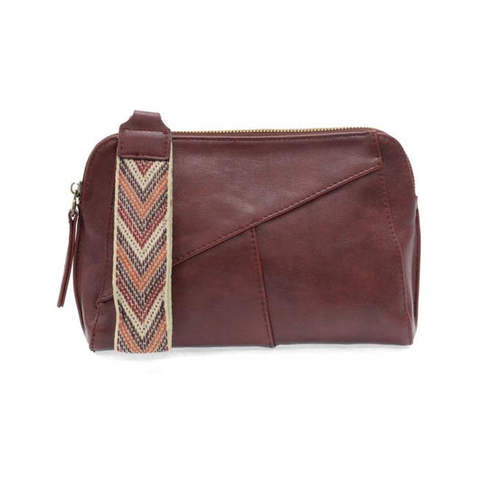 Gigi Crossbody with Woven Wristlet Strap