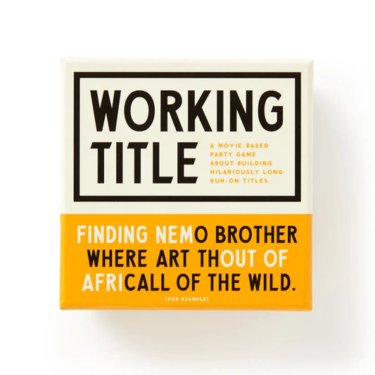 Working Title Game