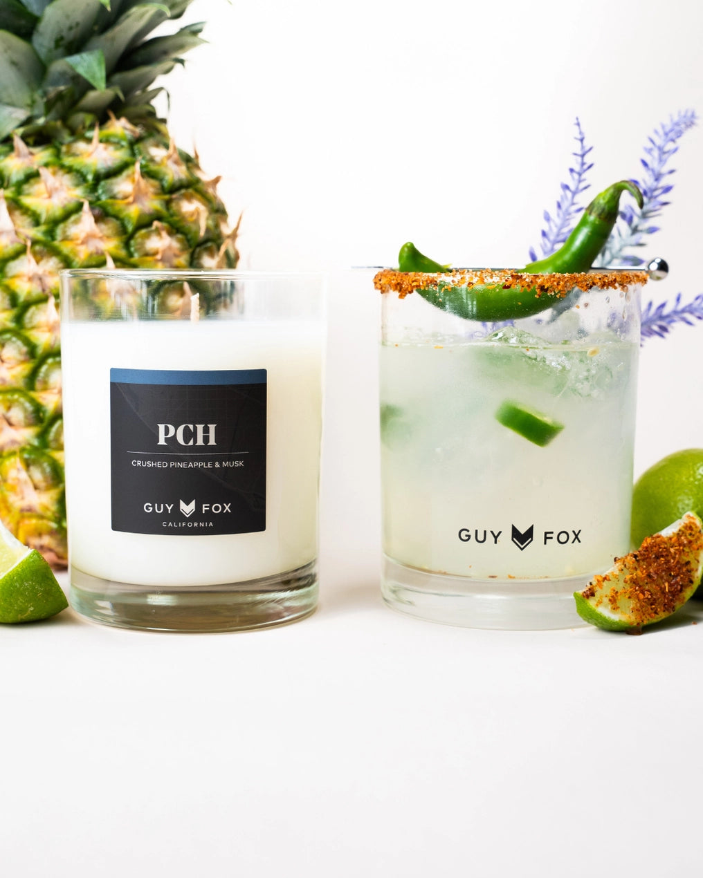 Pch Coconut Wax Candle - Crushed Pineapple + Musk