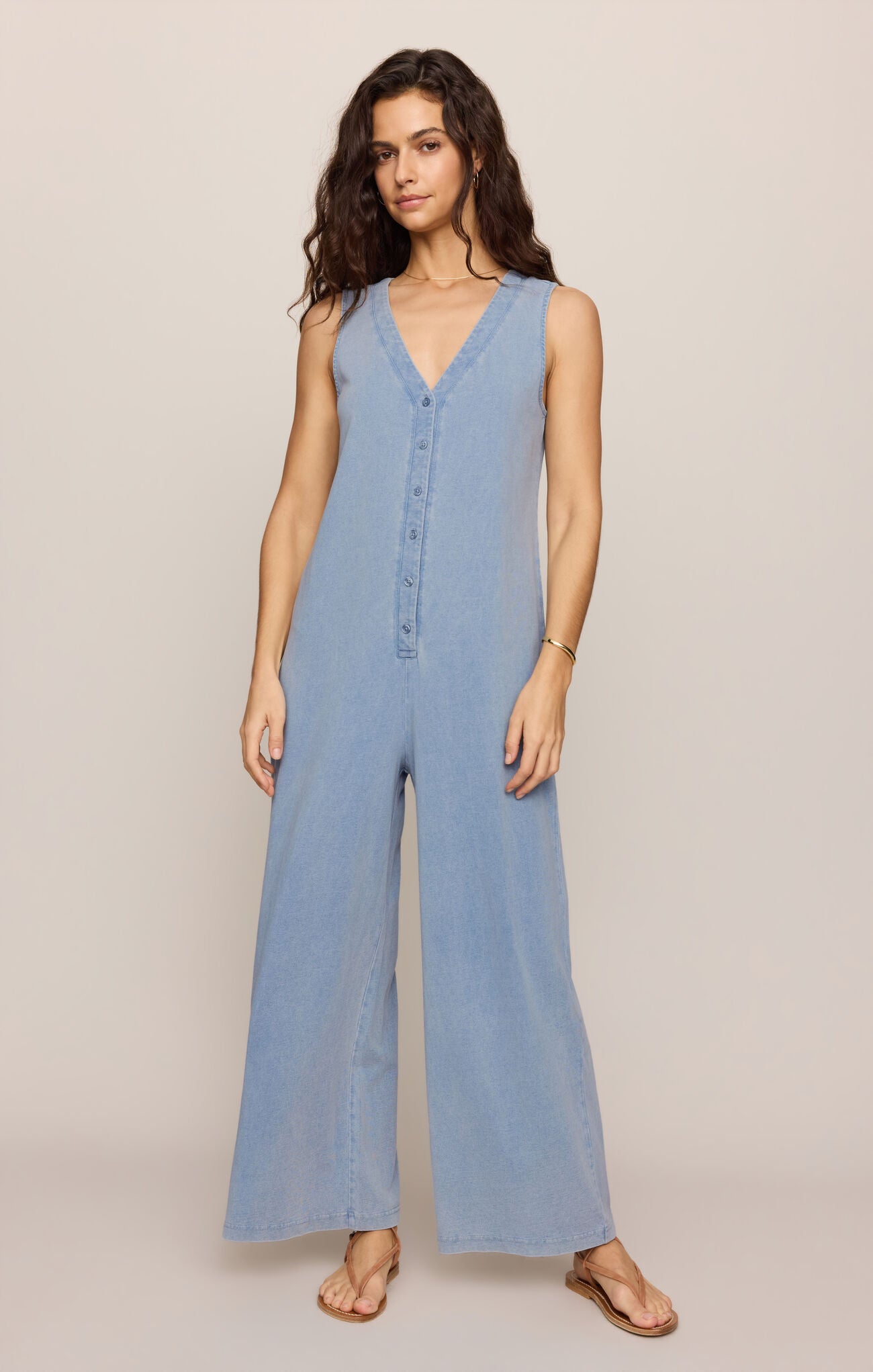 Solace Demin Jumpsuit