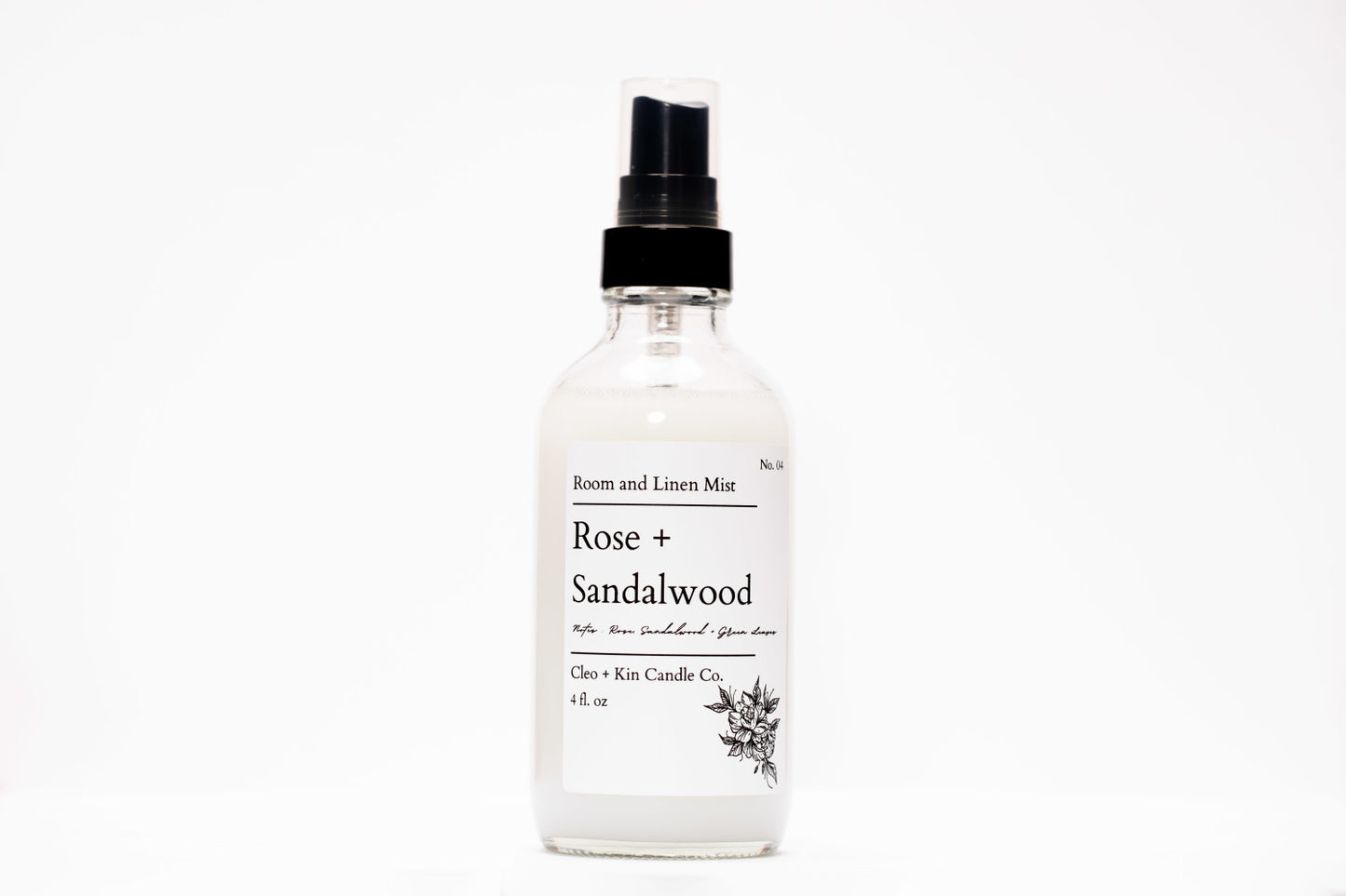 Cleo + Kin Room Spray - Rose + Sandalwood