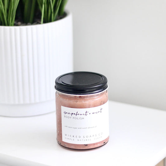 Grapefruit + Mint Body Polish