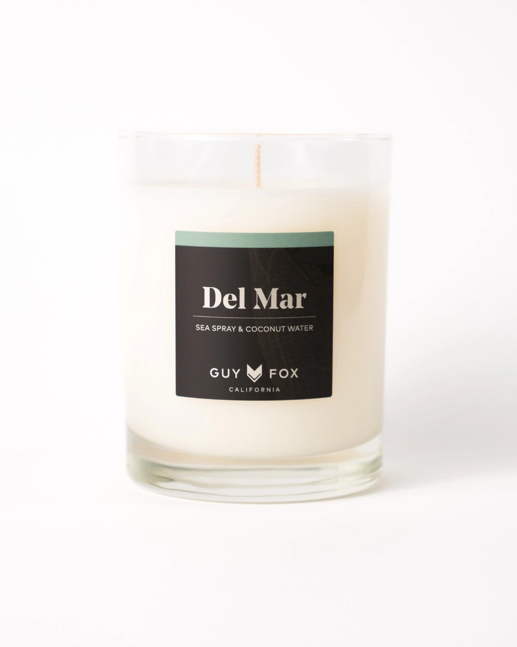 Del Mar Coconut Wax Candle - Sea Spray + Coconut Water