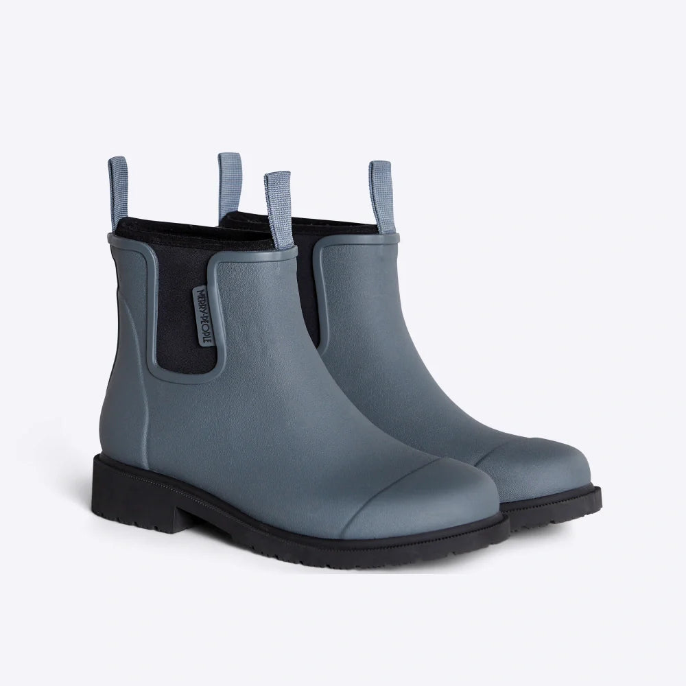 Bobbi Ankle Rain Boot - Slate Gray