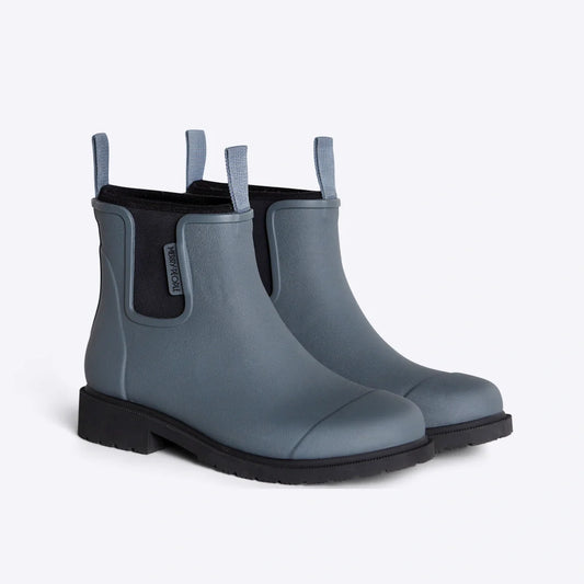 Bobbi Ankle Rain Boot - Slate Gray