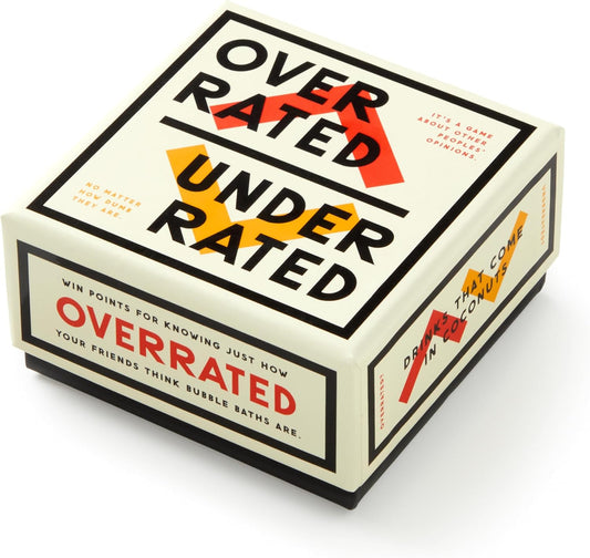 Social Game Set Underrated/Overrated