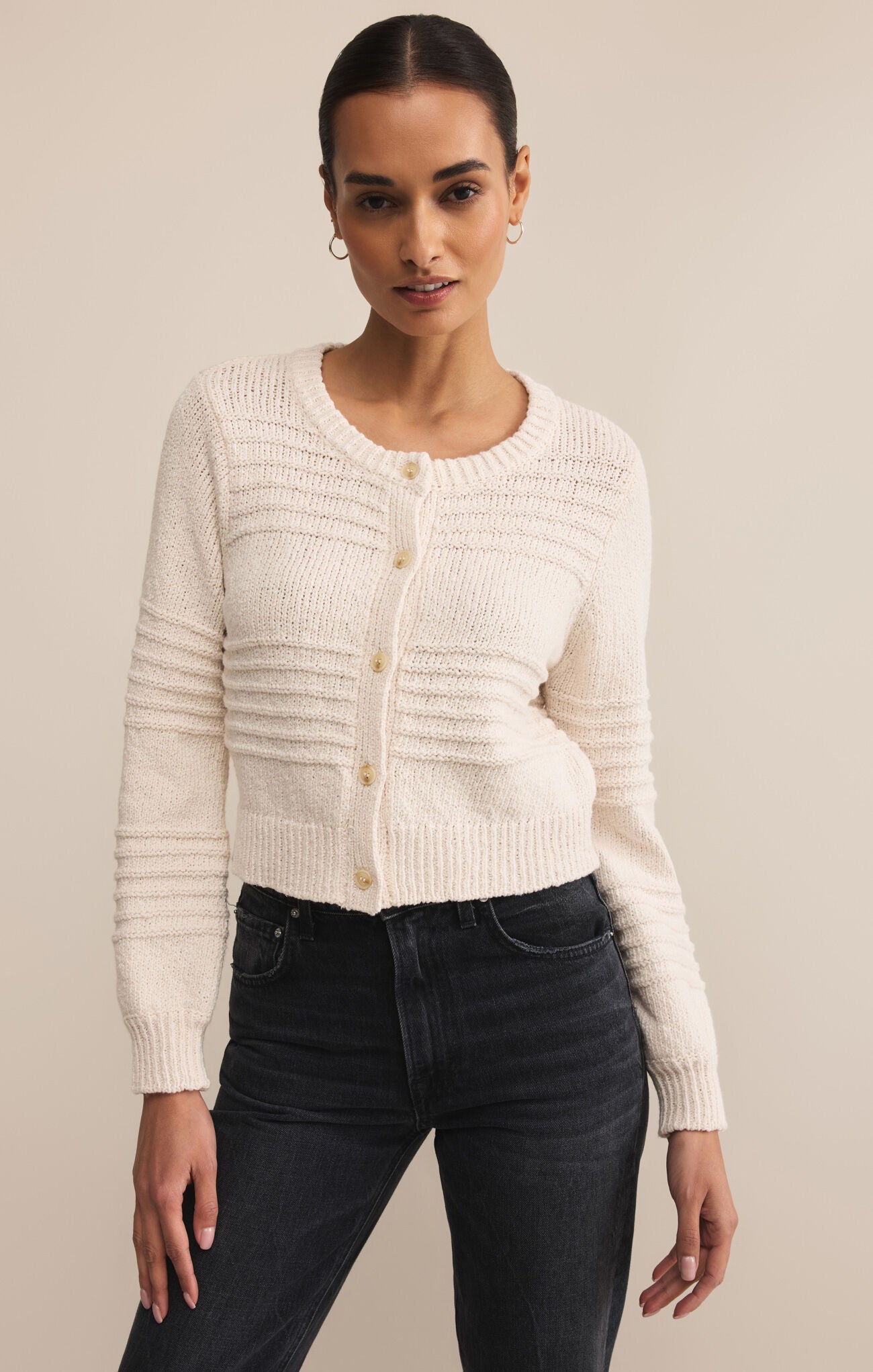 Betsy Between The Lines Cardigan