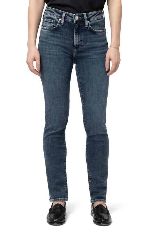 Kathleen - Used Brush Denim