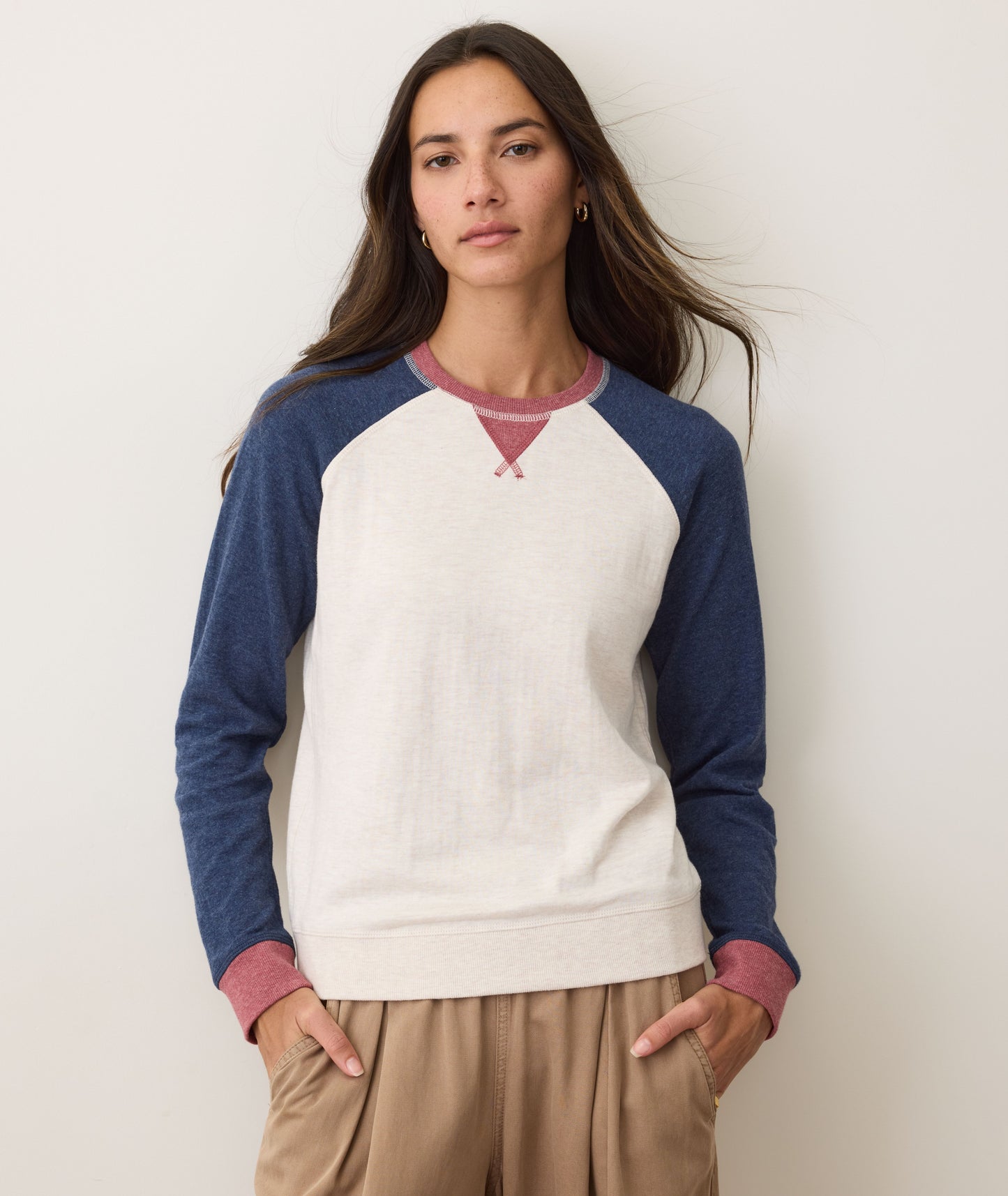 Vicky Varsity Raglan