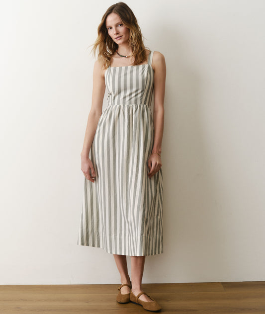 Demi Poplin Midi Dress