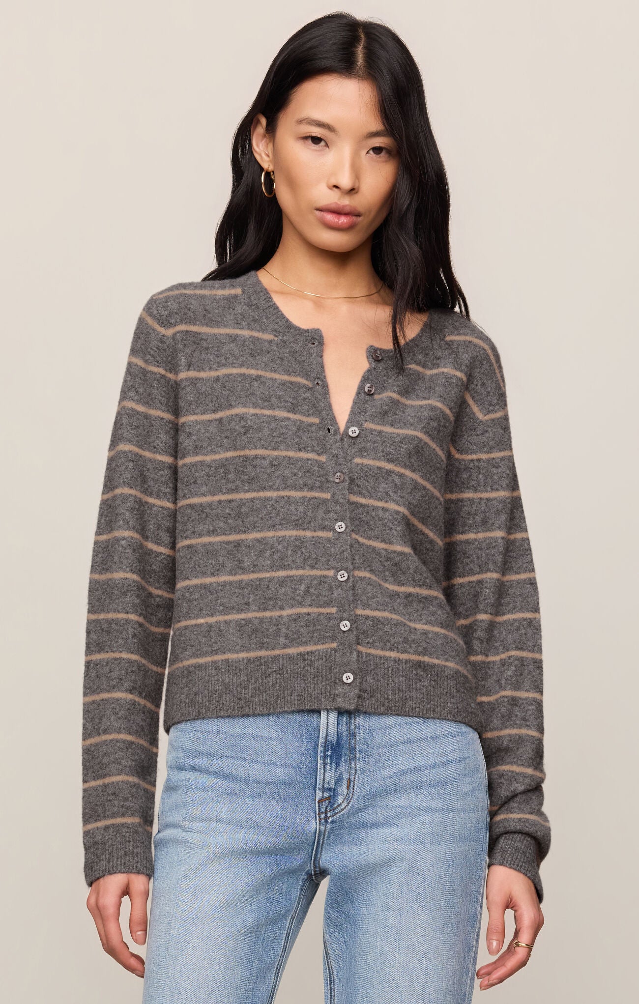 Medina Stripe Cardigan