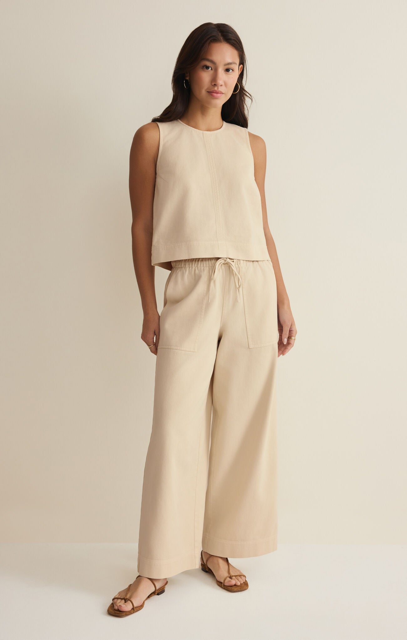 Daycation Twill Ankle Pant