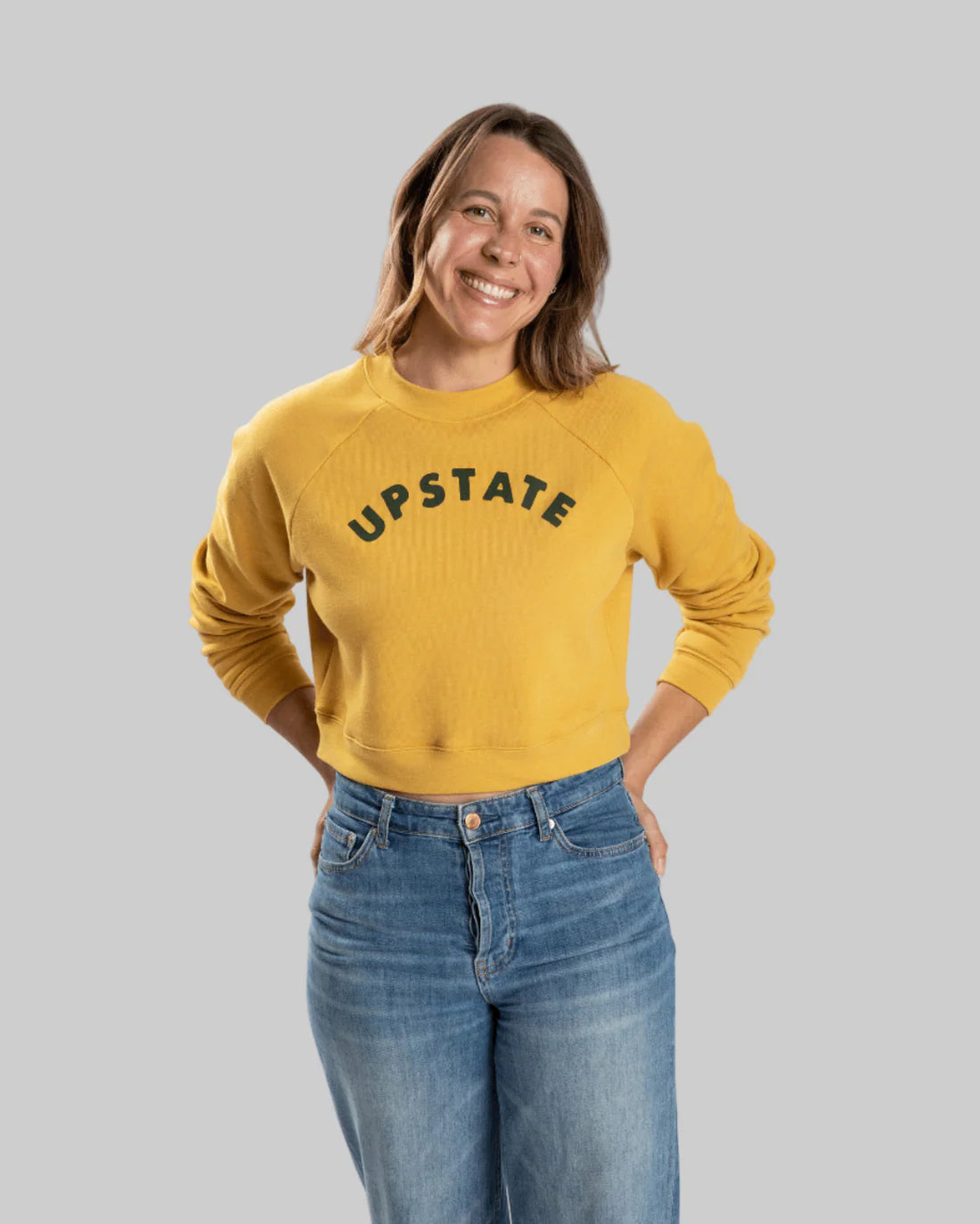 Women's Upstate Arch Crop Crewneck