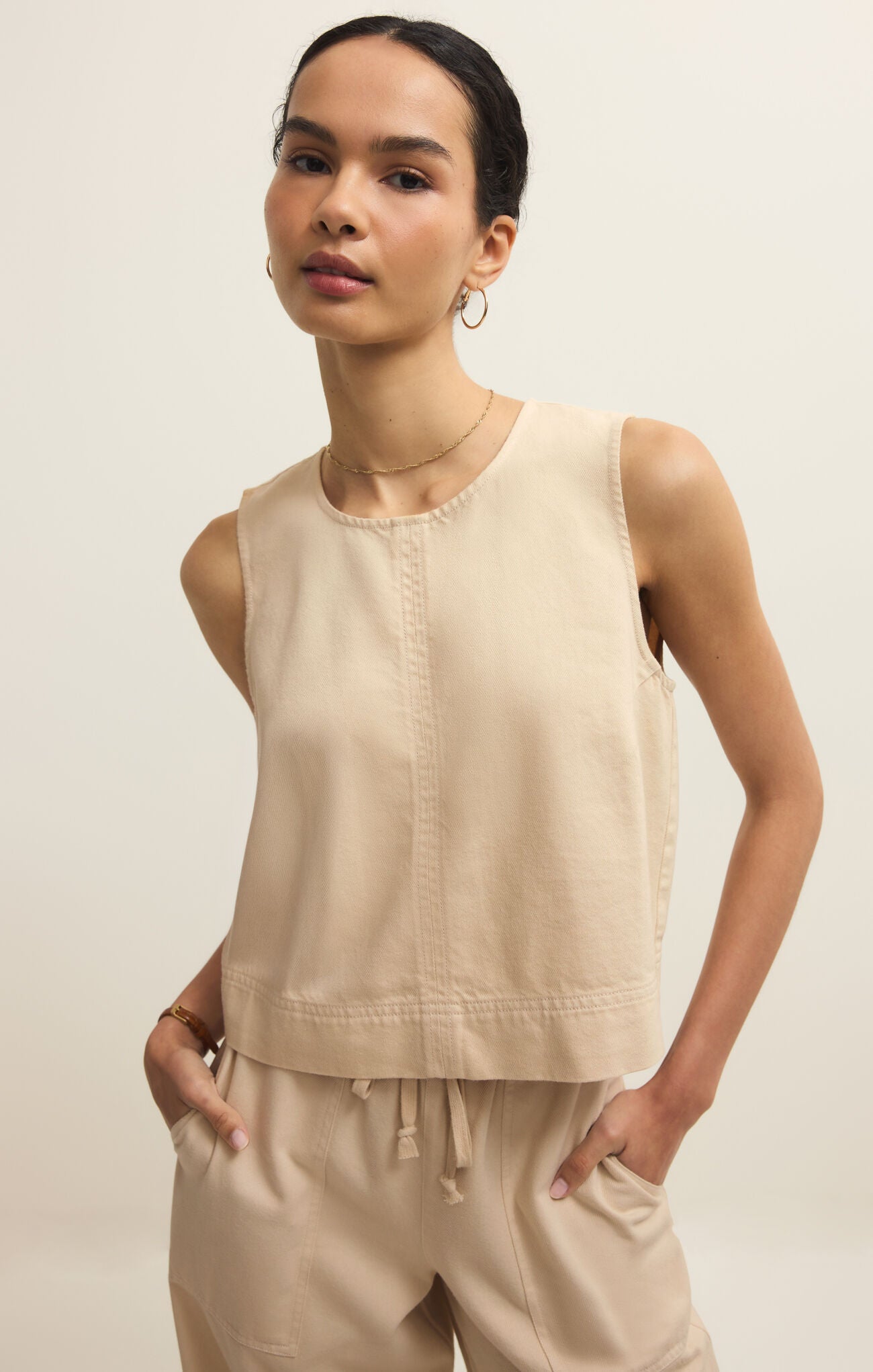 Sun Seeker Twill Tank
