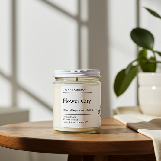 Cleo + Kin Candle Flower City