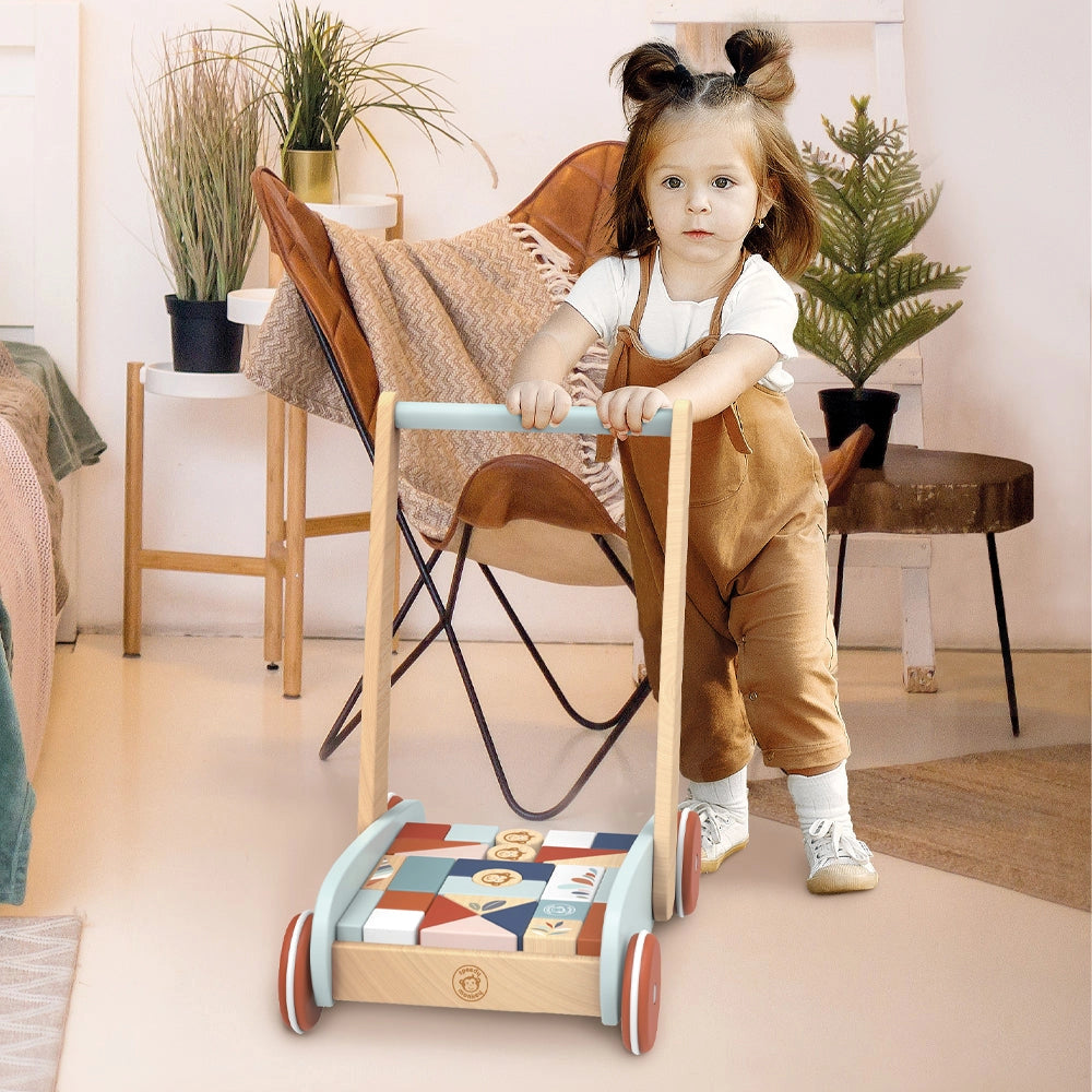 Block Push-Along Walker