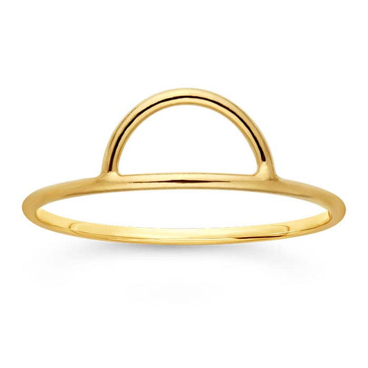 Gold-Filled Single Arch Ring 8