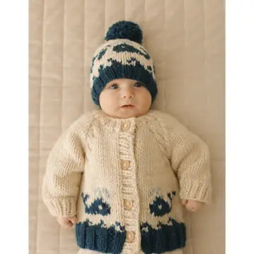 Whale Beanie Hat 0-6 M