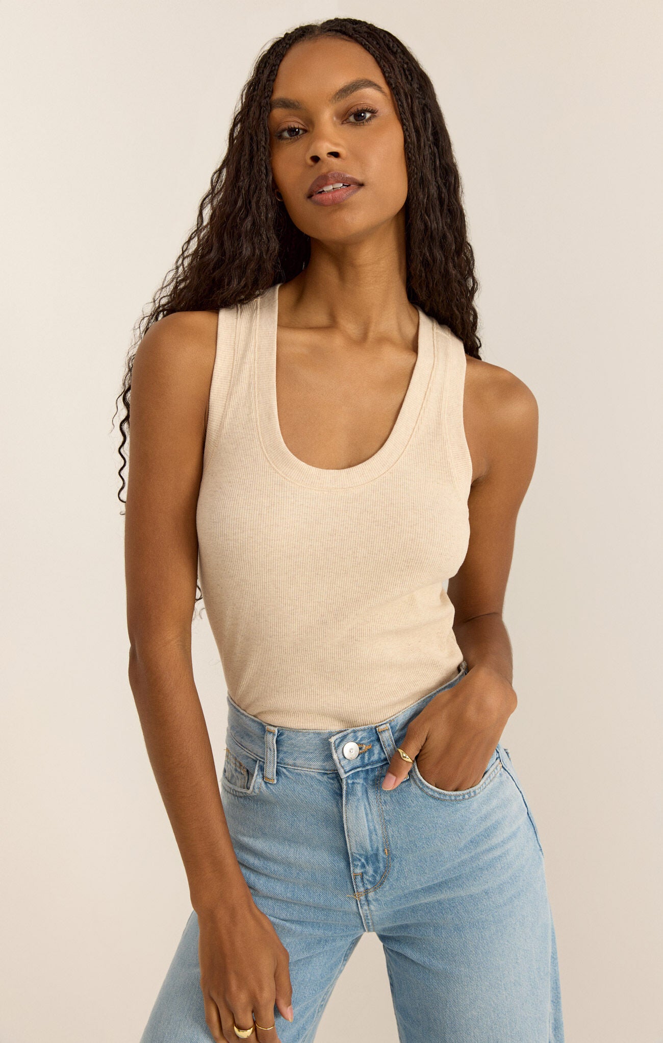 Sirena Rib Tank White X-Small